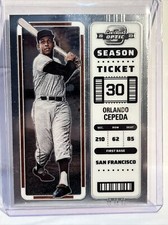 2023 Panini Baseball Chronicles Contenders Optic #12 Orlando Cepeda Giants MLB