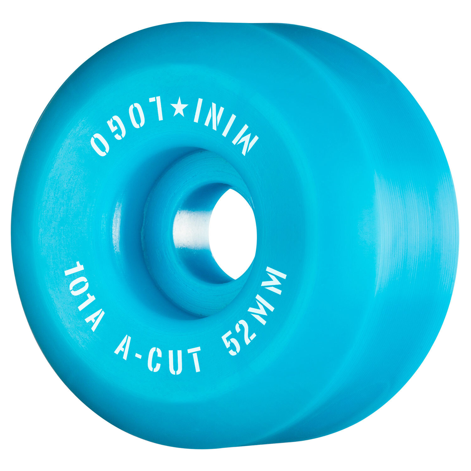 Mini Logo Skateboard Wheels 52mm A-Cut 101A Blue