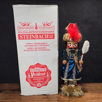 STEINBACH S1693 KALIF 18'' NUTCRACKER ALI BABA Handcrafted In Germany