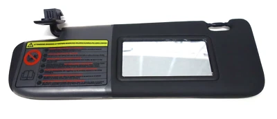 Genuine Fiat 500 Black Passenger Side Sun Visor (2008 onwards) - Image 1 of 2
