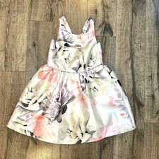 Zunie Girl  s Pastel Floral Dress NWT Size 12
