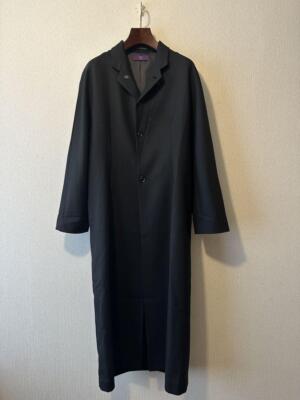 Yohji Yamamoto Wool Poly Long Coat | eBay