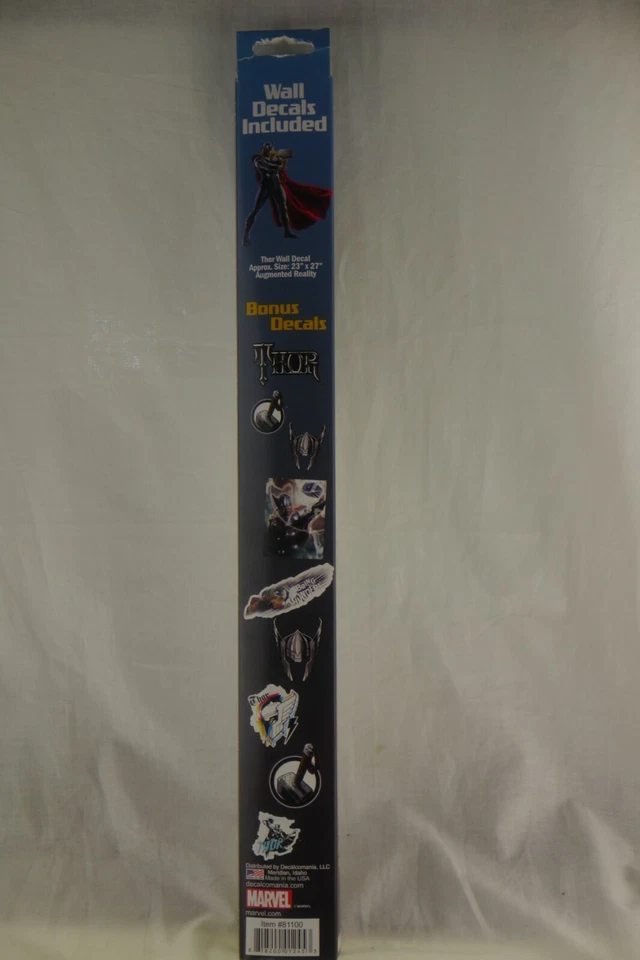 Calcomanías de pared aumentadas interactivas Marvel grandes Thor 23" x 27" con 9 calcomanías adicionales Foto 2 de 4