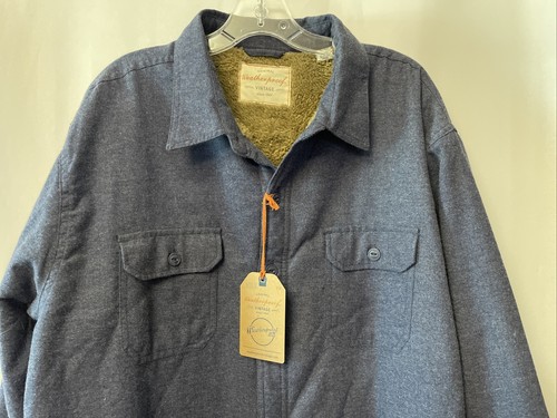 NWT Macy's mens 2XL Shacket jacket flannel heavy Weatherproof Cozy - Picture 8 of 11