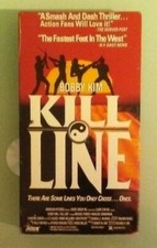bobby kim  KILL LINE  michael parker    VHS VIDEOTAPE