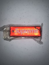 2014 F/W SUPREME REFLECTIVE PUFFY KEYCHAIN RED NEW CDG BOX LOGO PCL SUPER RARE 
