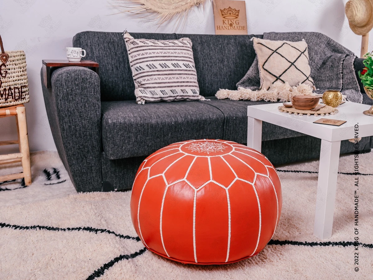 3 ways to fill a Moroccan pouf