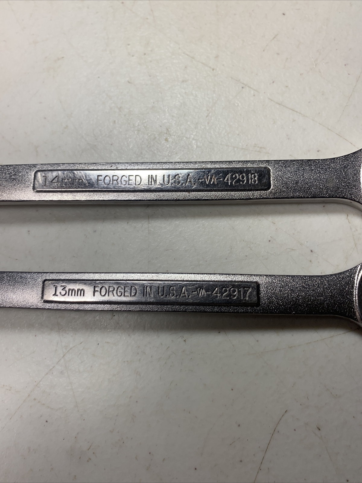 Craftsman Tools Lot of 2 Metric Combination Wrenches (13mm & 14mm