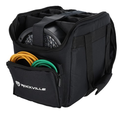 Rockville RLB25 Lighting Bag for (4) Chauvet SlimPAR 64 Par Lights + Controller - Picture 6 of 9