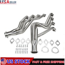 Manifold Headers Kit For Chevy 1968-1972 Bbc 396 427 Chevelle Camaro Silver Us Manifold Headers Kit For Chevy 1968-1972 Bbc 396 427 Chevelle Camaro Silver Us