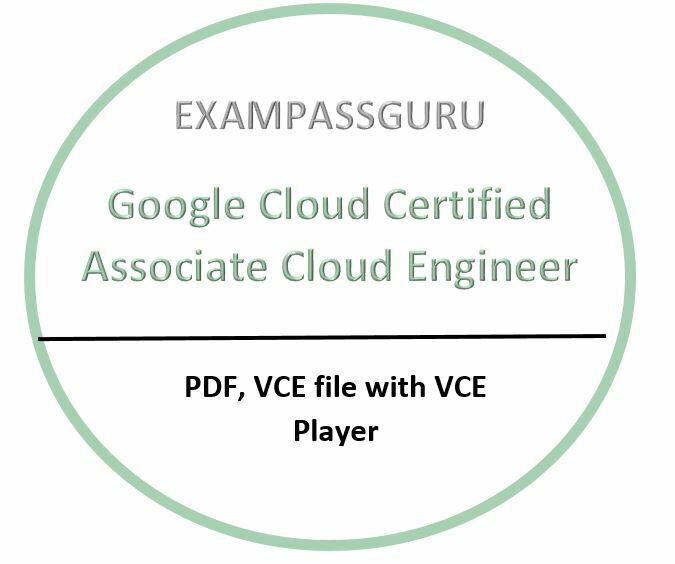 Google Cloud Certified Associate Cloud Engineer Exam VCE,PDF JANUARY - 190Q