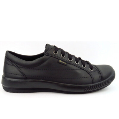 Legero Tanaro 5 GTX Damen sportlicher Schnürer in Schwarz