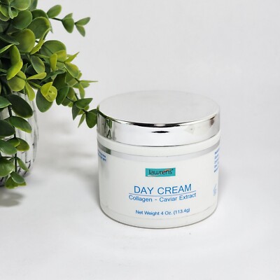 Lawrens Day Cream with Collagen and Caviar Extract  4 oz / (113.4 g) ~ Sealed