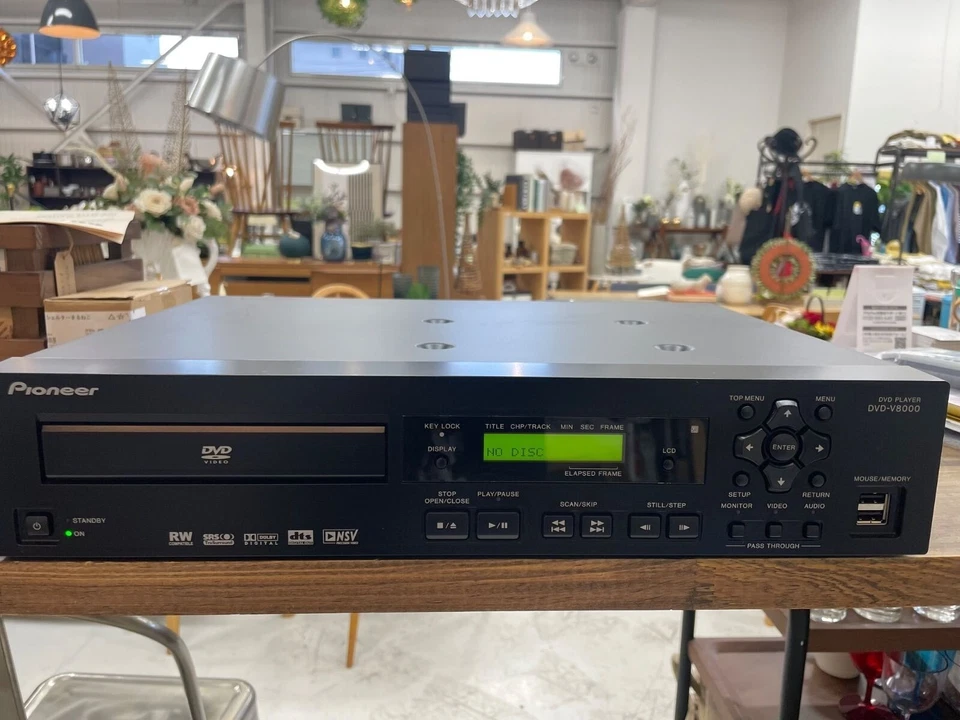 Reproductor de video DVD Pioneer DVD-V8000 Foto 4 de 4