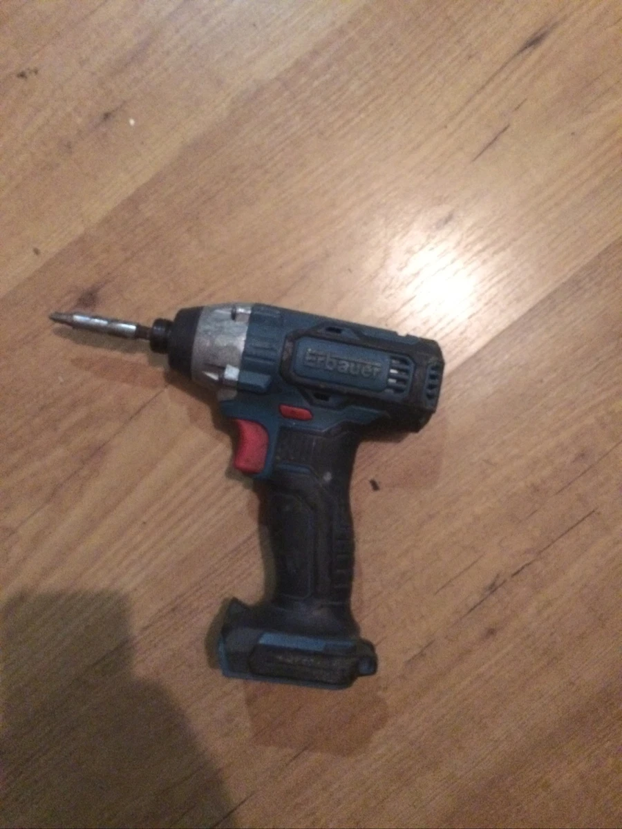 Erbauer 12v impact driver clearance