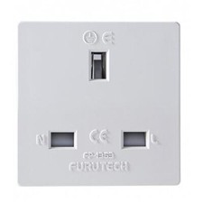 Furutech FT-UKS Gold - Single UK Mains Socket (For Mains Blocks)