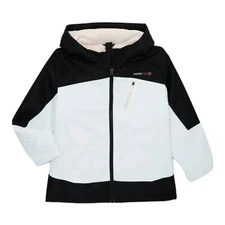 Swiss Tech Girls 3 in 1 Jacket White/Black Size 18 Heavyweight Lined Hood Pocket