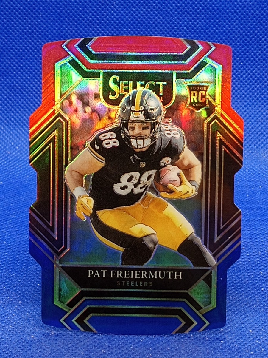 2021 Select Prizm Red and Blue Die Cut #259 Pat Freiermuth | eBay
