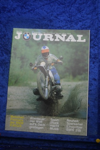 BMW Journal 5/80 (A) BMW R 80 G/S BMW 318i Formel 1 Motor