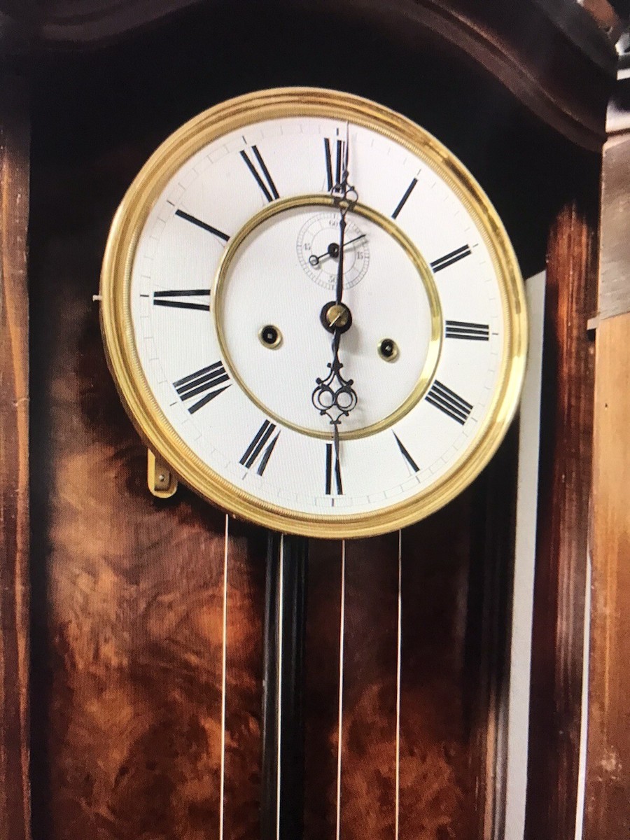 RARE ANTIQUE WATERBURY BROCKVILLE TIME ONLY OAK WALL CLOCK. | eBay