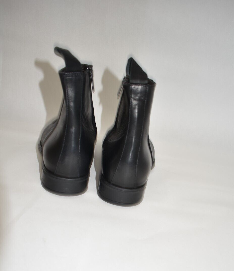 New! BRUNO MAGLI Milton Leather Zip Boots Black Leather Size 11 M DD496 New! BRUNO MAGLI Milton Leather Zip Boots Black Leather Size  main image 3