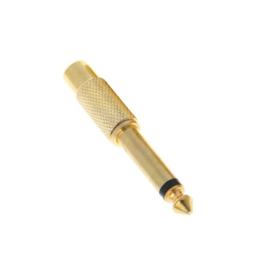 Cheyenne Hawk Pen Tattoo Power Supply 6.35mm Mono 1/4'' RCA Plug Adapter Tattoo