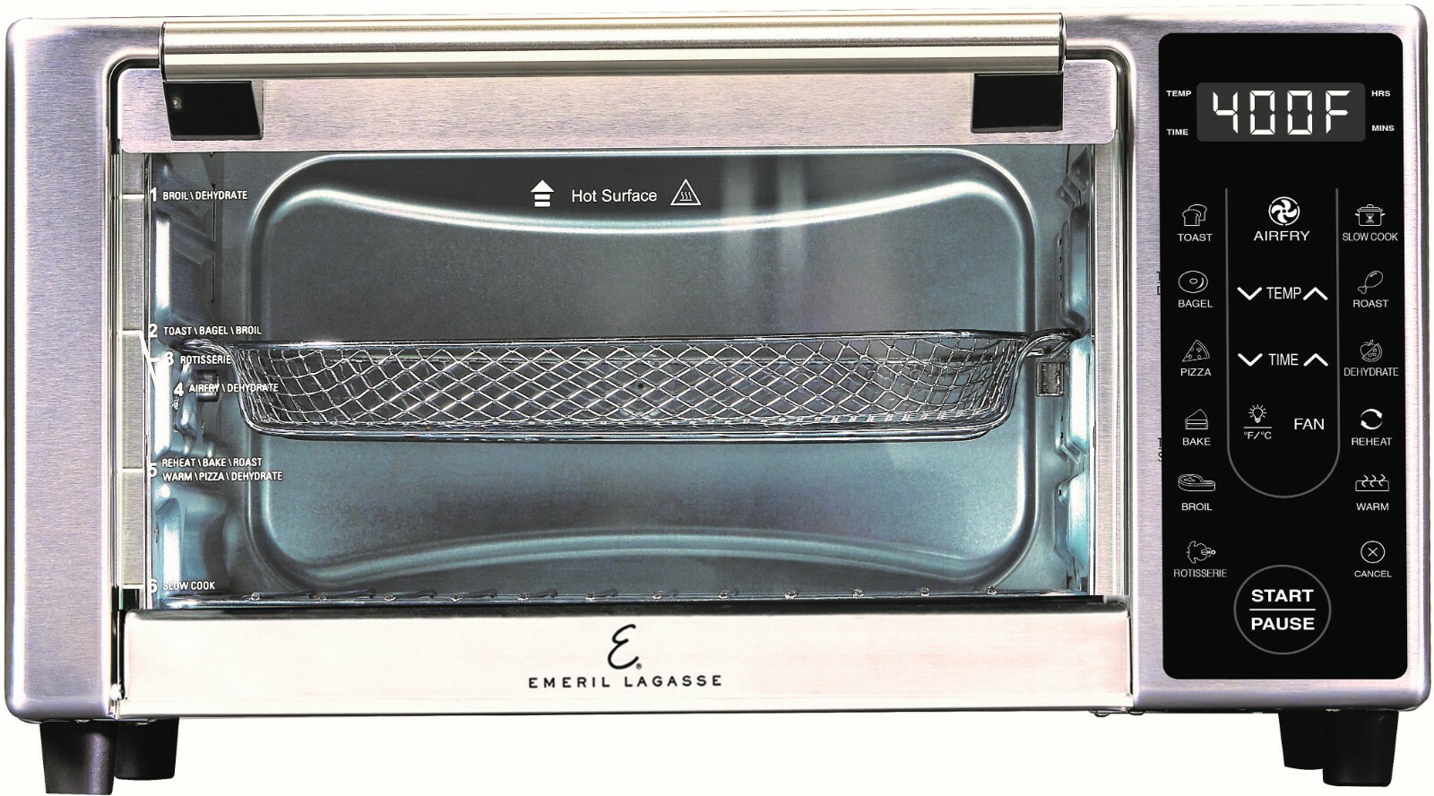 Toaster Oven Emeril Airfryer 360 Fryer Oven Power Air Fryer 360