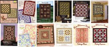 Lot of 9 3 Free Quilting Instruction/Pattern Leaflets/Sheets Wall Hanging Decor