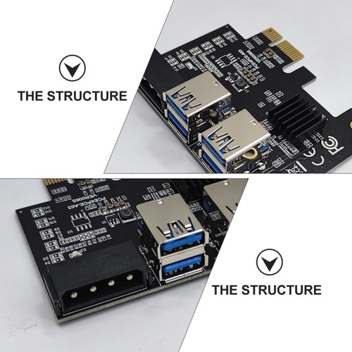 PCI-E-Erweiterungskarte PCI-Express-Riser Pcie Kabel Verlängerung - Bild 7 von 12