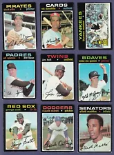 1971 Topps Baseball (1-132) * You Pick * Conditions Listed