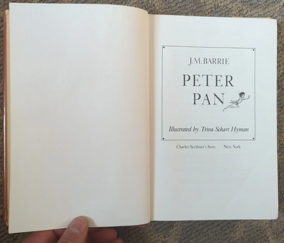 Peter Pan, J M Barrie, Trina Schart Hyman 1980 HC/DJ - Image 3 of 4