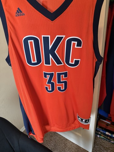 Kevin Durant OKC Orange Jersey