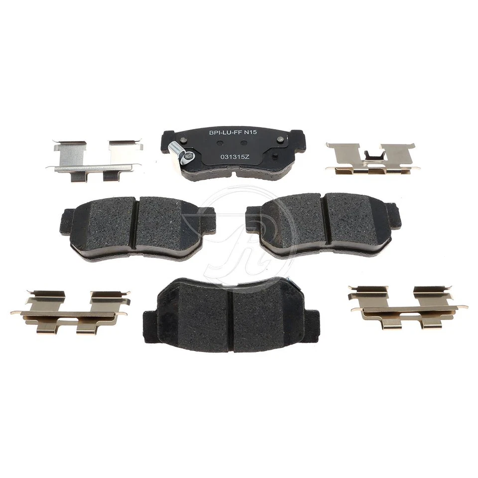 Raybestos 8 Front Rear Brake Pad Fits 2001-2006 Hyundai Santa Fe - Image 2 of 4