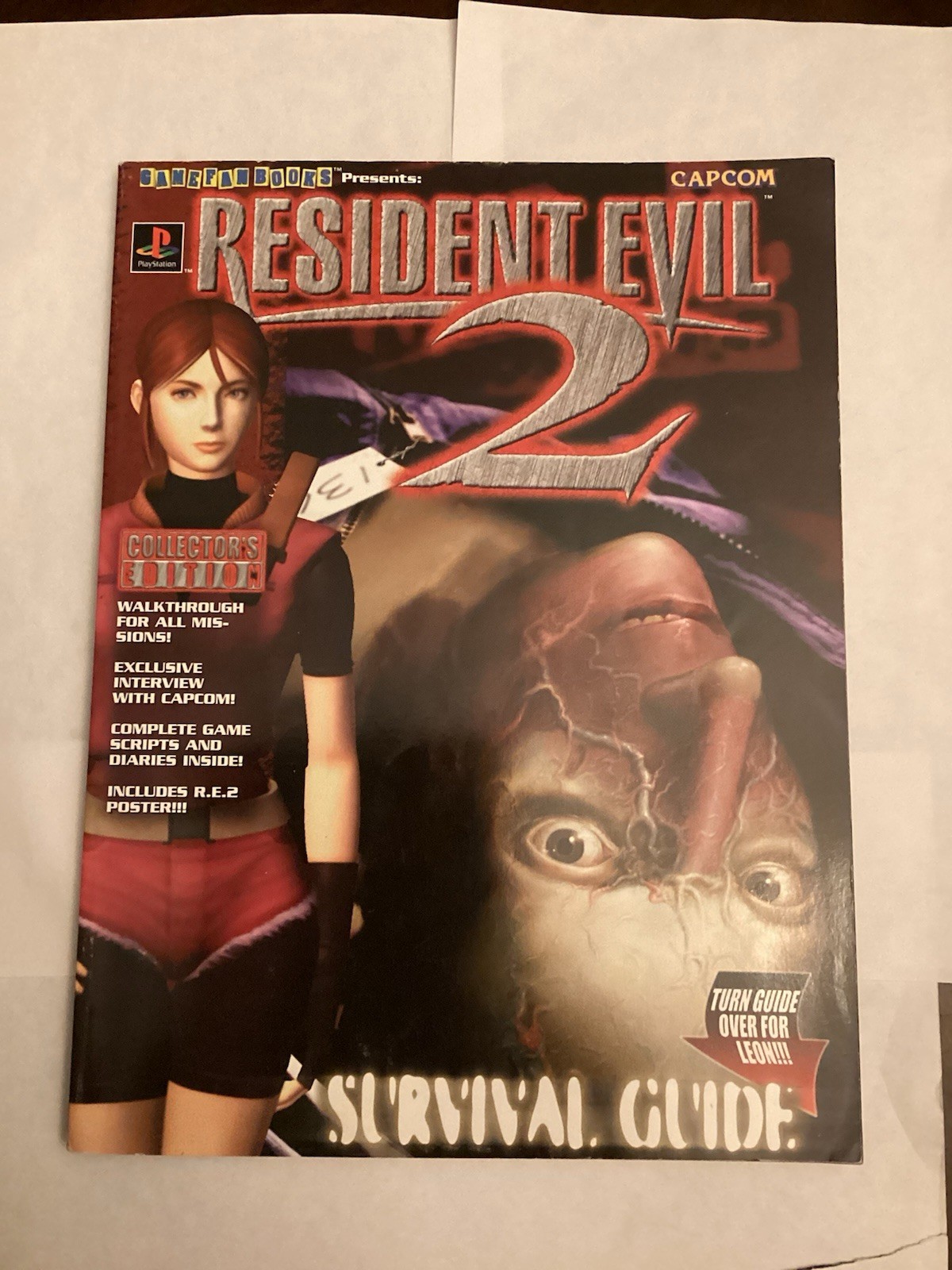 Official Resident Evil 2 strategy guide