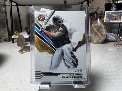 Hanley Ramirez 2024 Topps Pristine Gold Refractor /50 #111 MARLINS