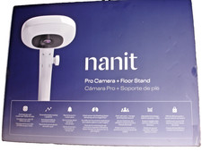 Nanit Pro Smart 1080p Wi-Fi Video Baby Monitor  Floor Stand - White N303NW NEW