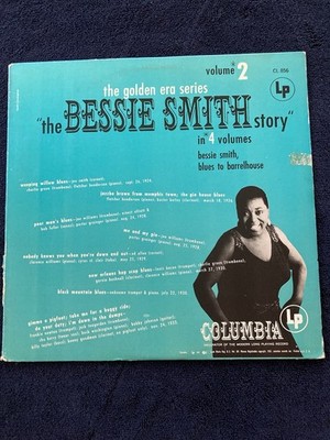 Bessie Smith The Bessie Smith Story Volume 2 Columbia CL 865 Mono 360 VG VG+