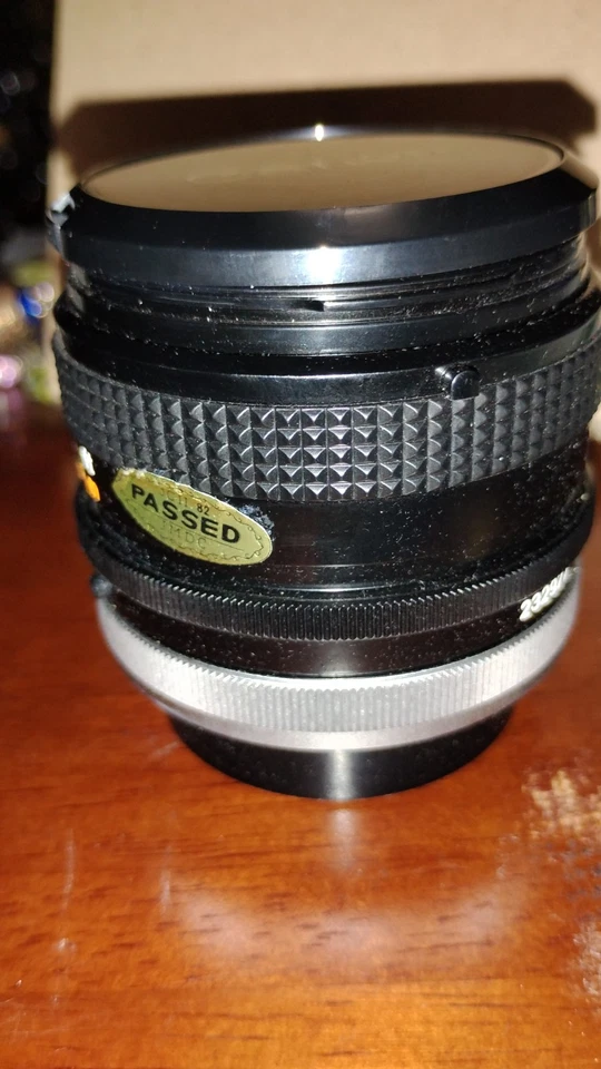 Vintage Canon FD 35mm f3.5 S.C. With Lens Covers And Case Excellent Condition  - Image 4 of 4