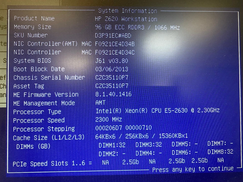 96GB (3x32GB) Samsung DDR3 ECC RAM 4Rx4 PC3-12800R für Server und Workstations - Bild 3 von 3