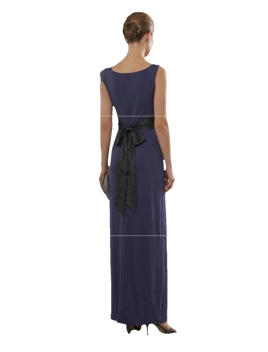 BCBG Max Azria Women Maxi Dress size 2 Dark blue Formal Wedding