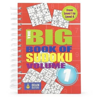 Big Book of Sudoku: Over 500 Puzzles & Solutions, Easy to Hard Puzzles for A...