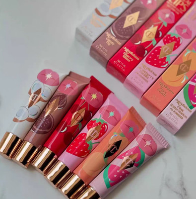 100% Authentic Charlotte Tilbury Glow Nectar Nourishing Lip Oil,6 SHADES,0.47 oz
