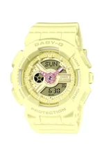 Casio Baby-G Watch (Official Japanese Product) BA-110AH-9AJF Women's Yellow
