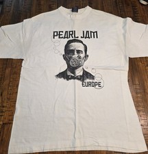Pearl Jam vintage Europe 2000 concert shirt XL