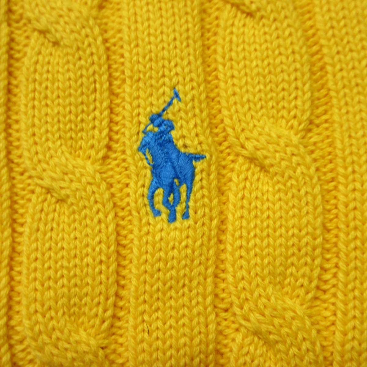 NWT Polo Ralph Lauren Cable-Knit Cotton Short-Sleeve Sweater