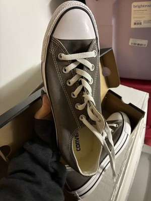 Grey Low Top Converse Men s 8