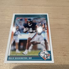 Panini 2024 Score Malik Washington Rookie Miami Dolphins #370 Football Card