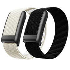 Laband Nylon Sport Watch Band Compatible with Whoop 5.0, Sweat-Wicking, Elast...