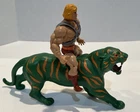 2vtg. Mattel MOTU Action Figures: 1982 He-Man and 1983 Battle Cat…exc. cond.