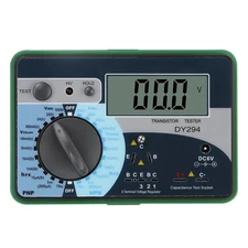 Digital Electronic Component Tester for Transistors, Diodes & Capacitors